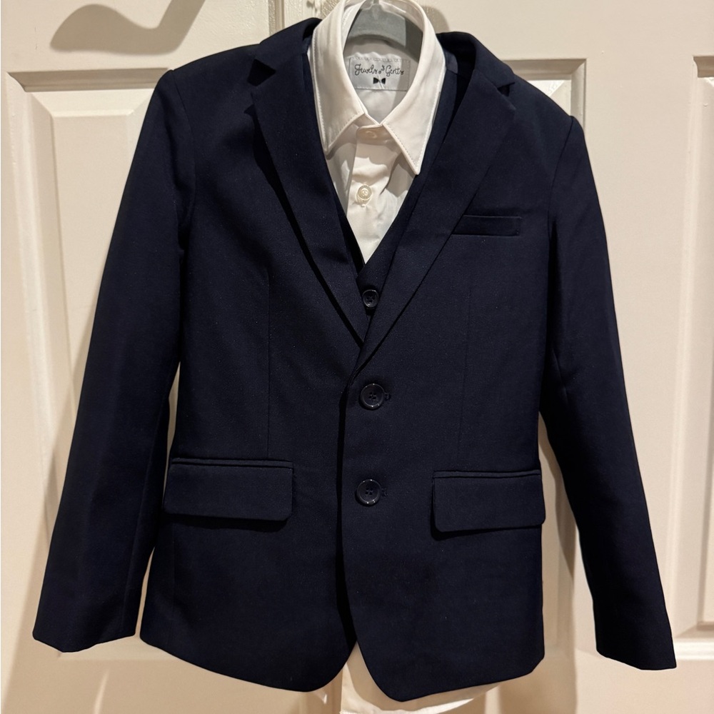 Jewels and Gents Navy Blue Suit
